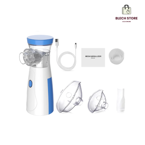 Inalador Nebulizador Portátil Ultra-Sônico de Ruído Baixo