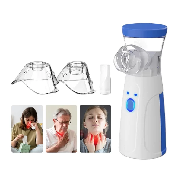 Inalador Nebulizador Portátil Ultra-Sônico de Ruído Baixo - Imagem 3
