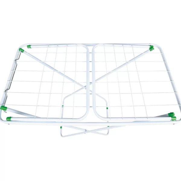 Varal de Chão Mor Slim 6105 144x49cm com Abas Branco - Imagem 5